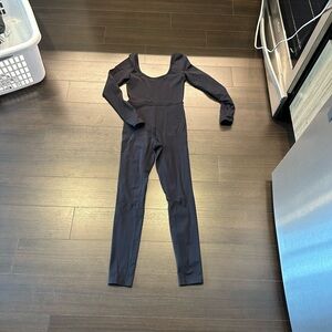 Black Long Sleeve Jumpsuit